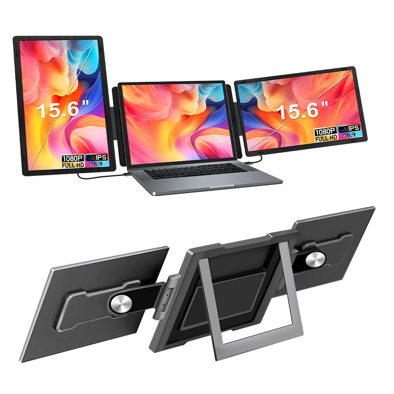 OEM Factory 14 15.6 Inch FHD IPS Rotate Dual Screen Display