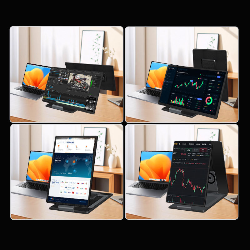 OEM Factory 14 15.6 Inch FHD IPS Rotate Dual Screen Display